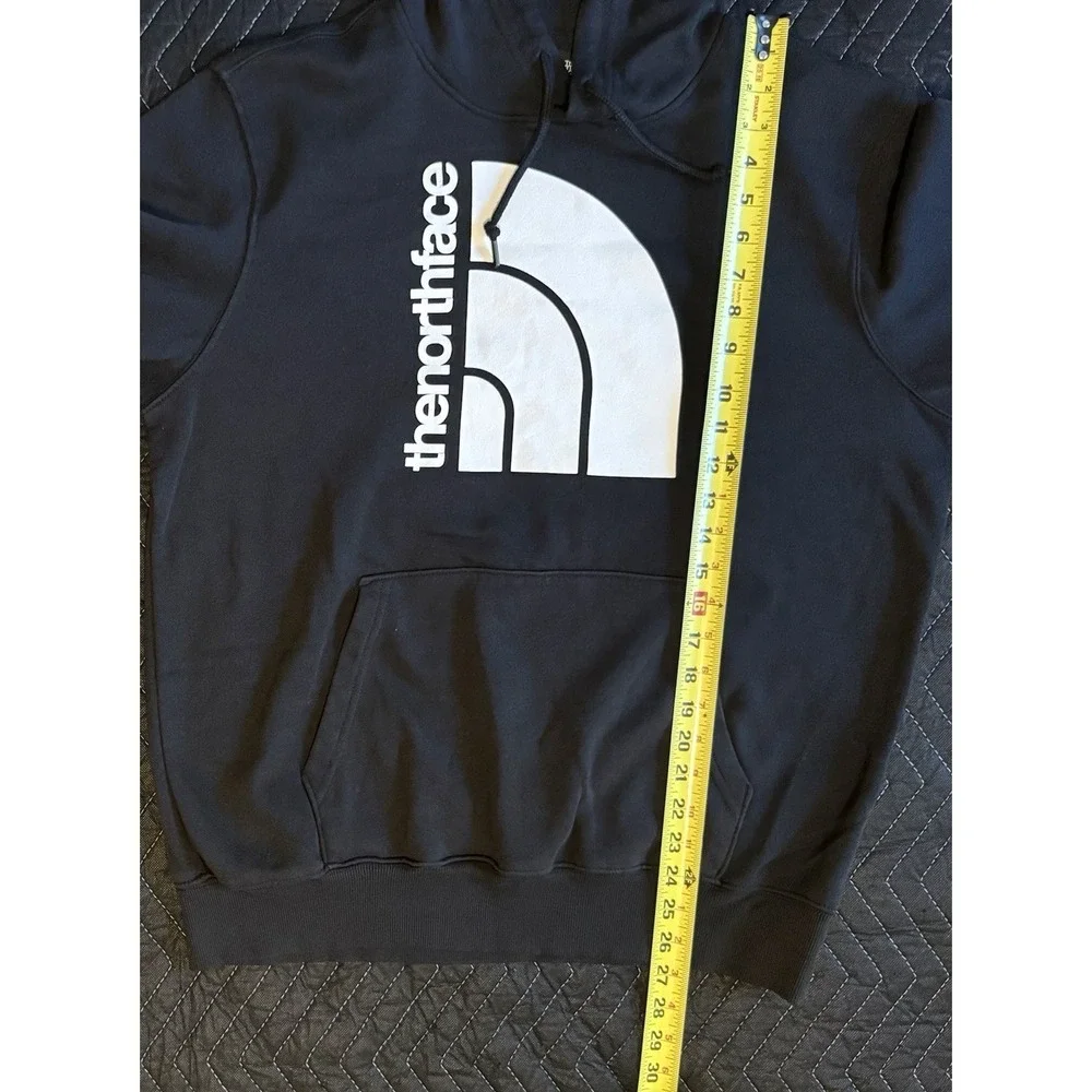 The North Face Men's Jumbo Logo Pullover Hoodie Black Size M Fall 2023 A811M